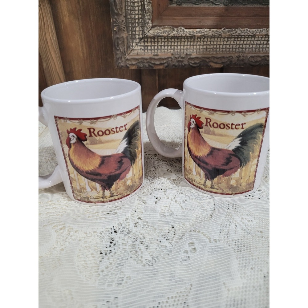Rooster Coffee Mug, Bay Island Inc. (Used/EUC)